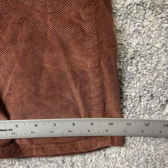 Free People We The Free Corduroy Flare Bell Bottom Pants Orange Red Womens Sz 26 - Picture 4 of 8